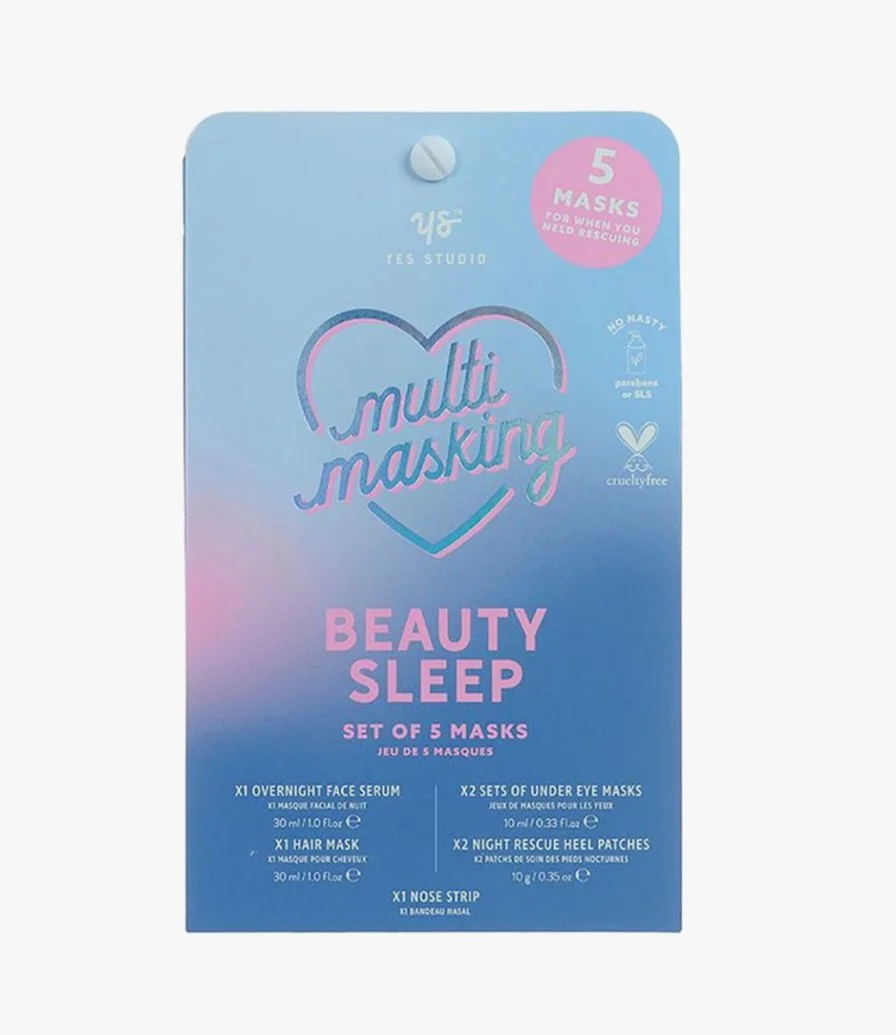 Beauty Sleep Multi-Masking Set of 6 by Yes Studio