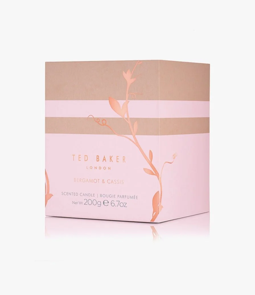  Bergamot & Cassis Scented Candle by Ted Baker