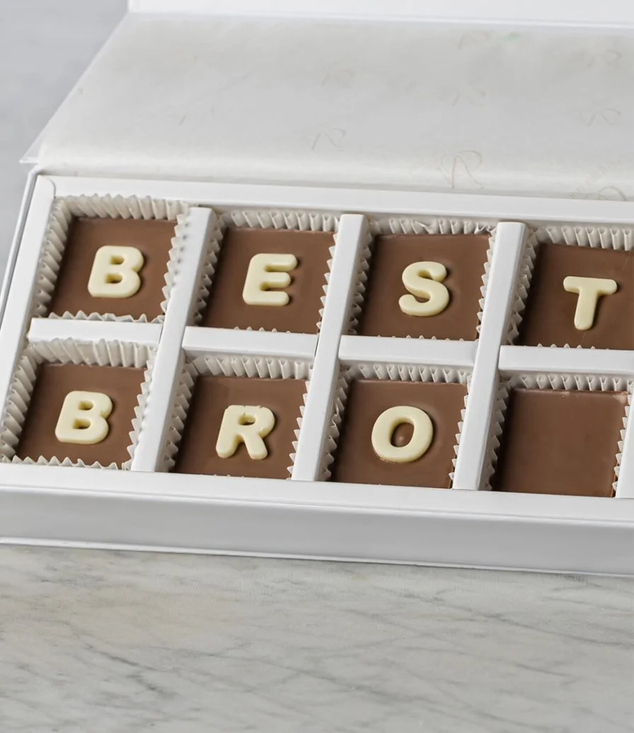 Best Bro Chocolate 10pcs with Rakhi by NJD