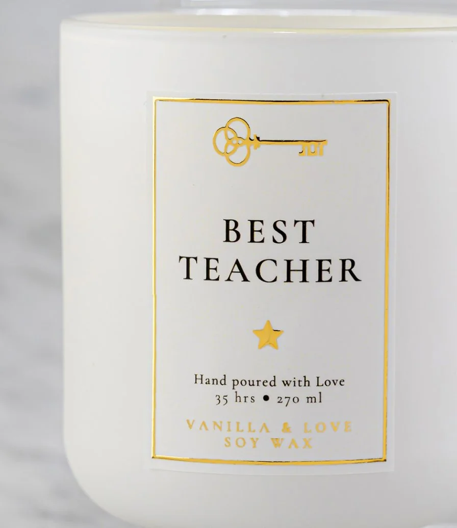 Best Teacher' Candle By Joi Gifts