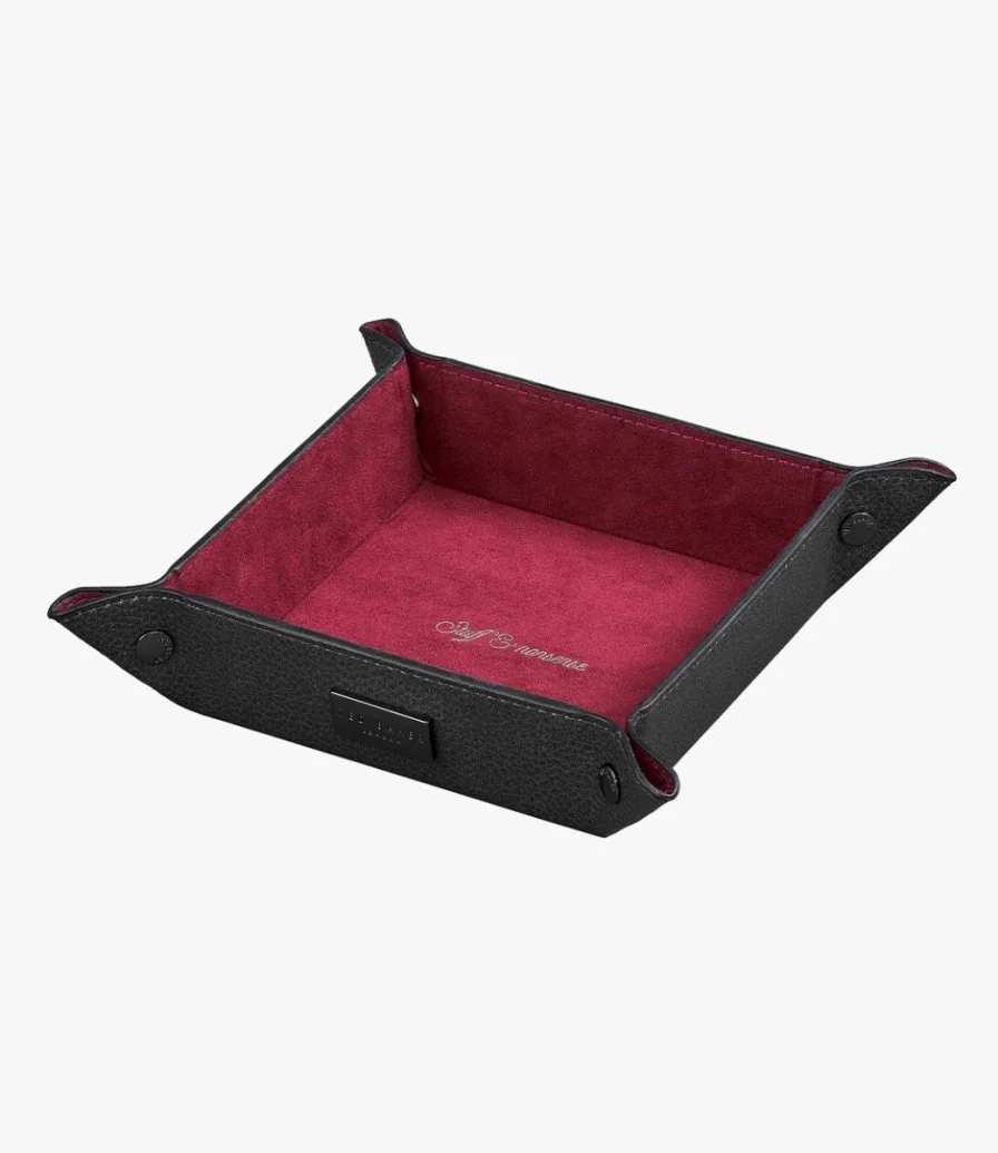 Black Accessory Tray by Ted Baker