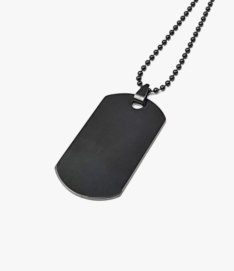 Black Army Necklace