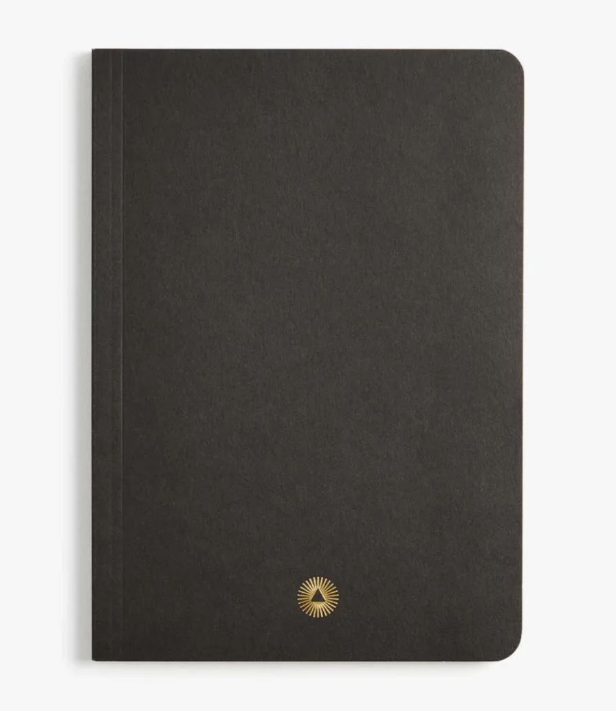 Black Essential Notebook by Intelligent Change