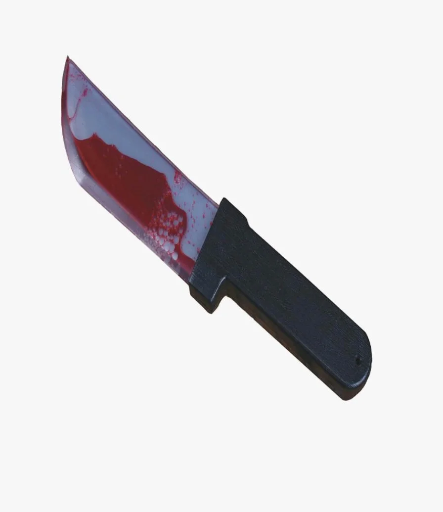 سكين دموي بلاستيك