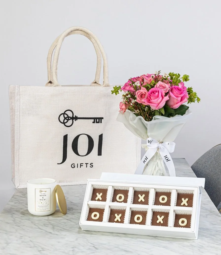 Blessings Bundle of Joi Gift Tote - Pink