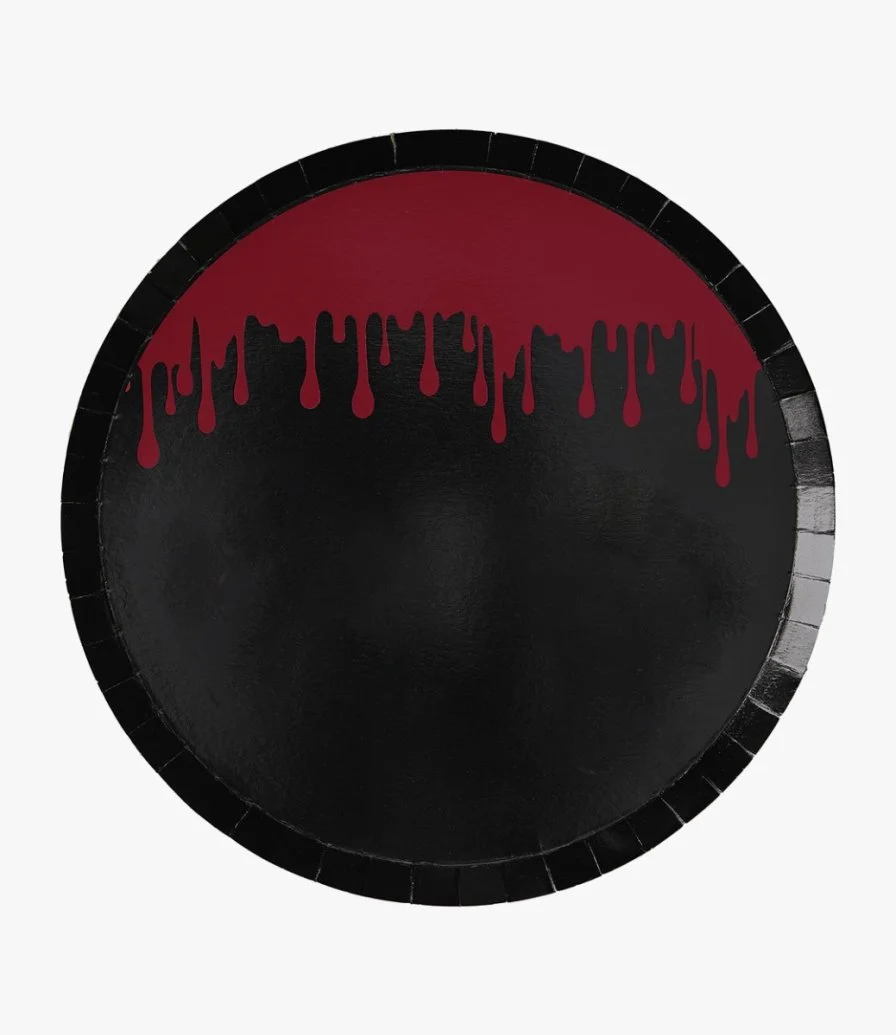 Blood Splatter Plates by Ginger Ray