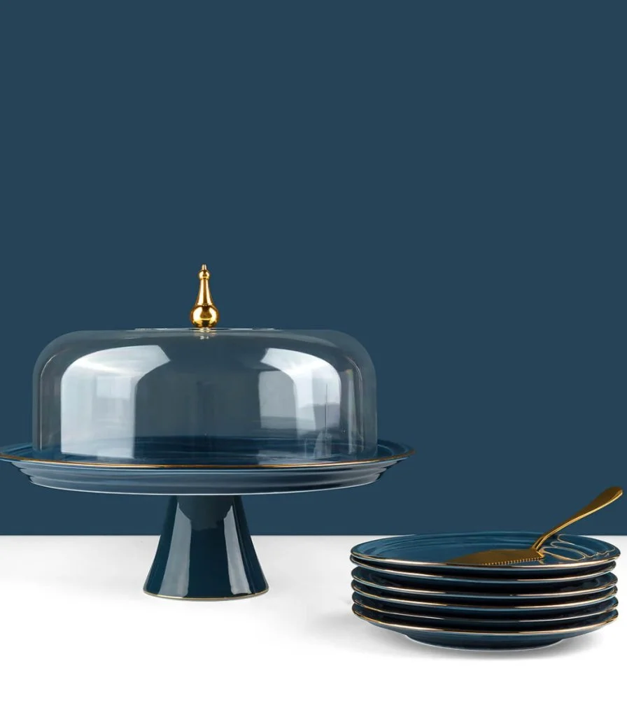 Blue - Cake Serving Sets From Harmony