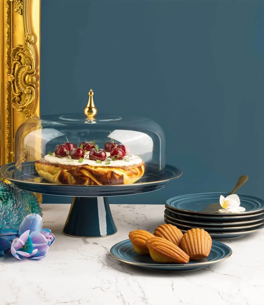Blue - Cake Serving Sets From Harmony