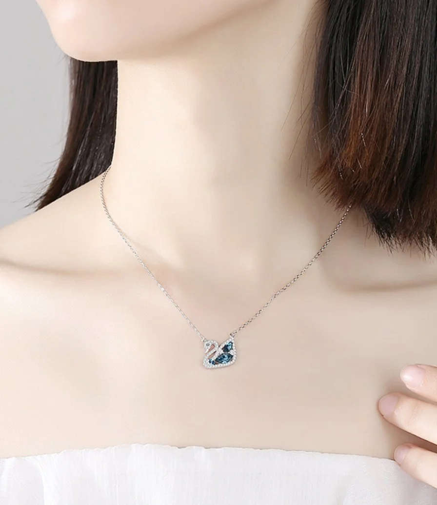 Blue Baal Necklace by La Flor