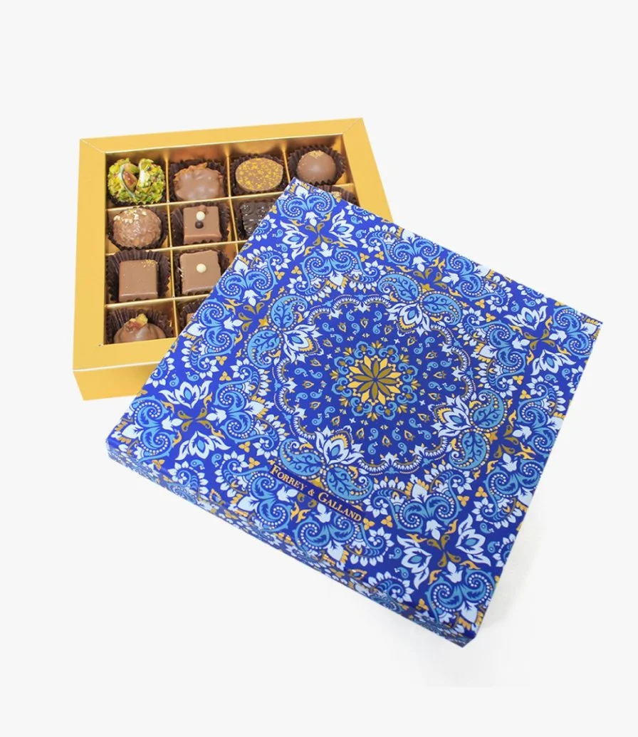 Blue Chocolate Box By Forrey & Galland