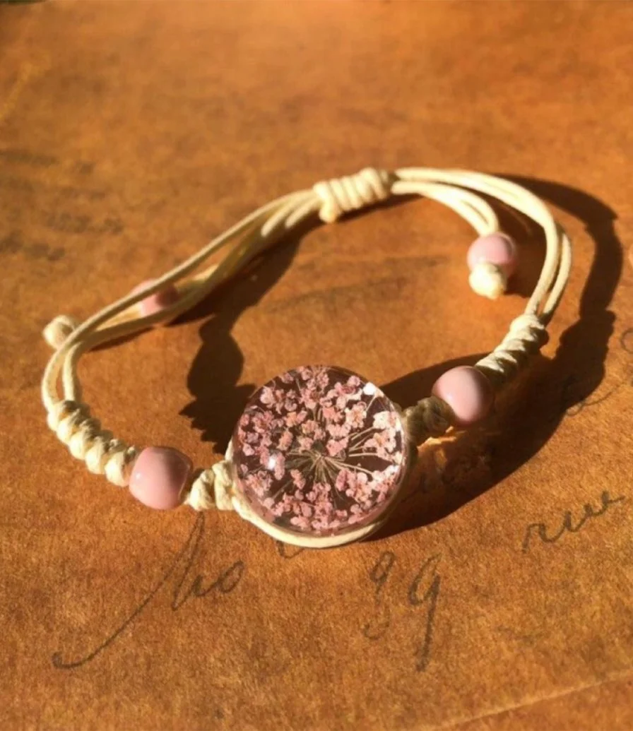 Pink Bracelet by La Flor 