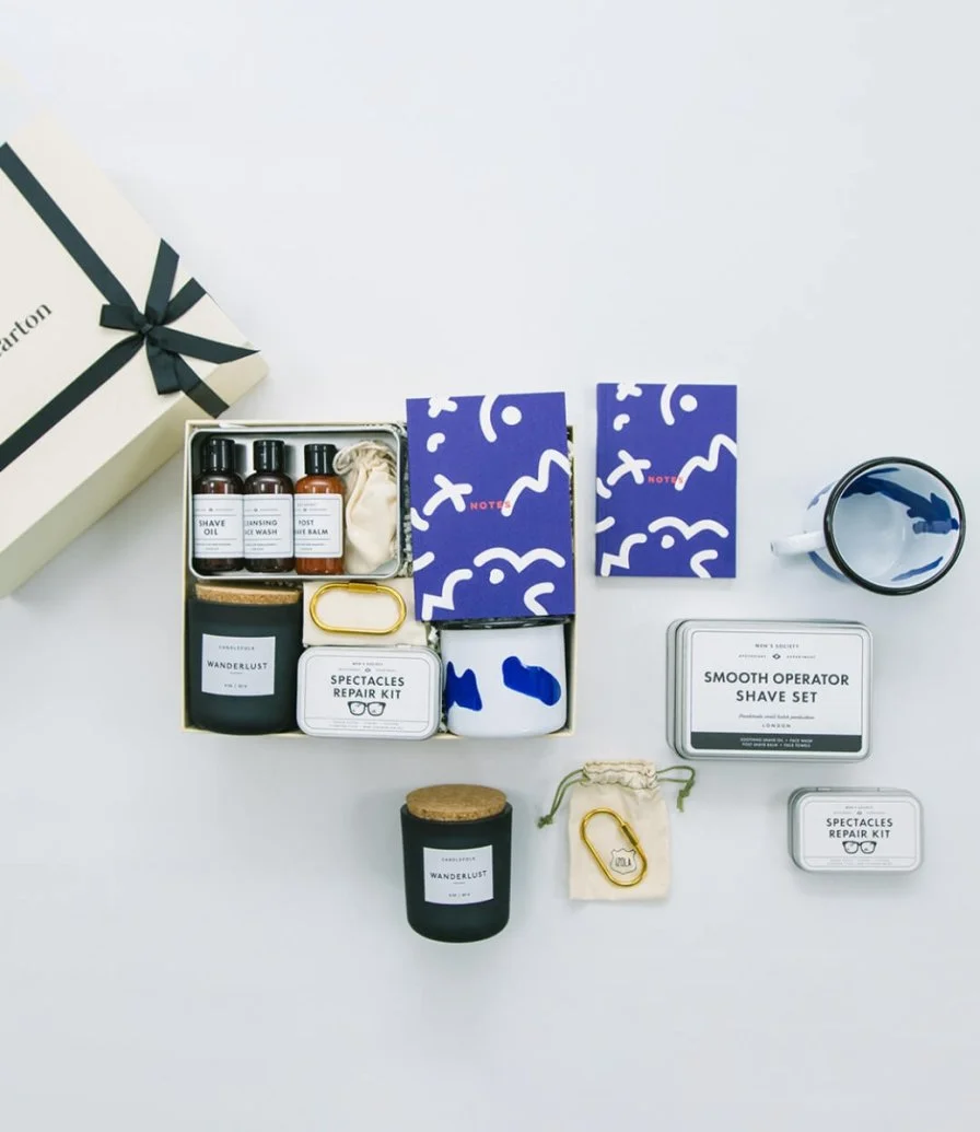 Blue Sky Men's Gift Set by Inna Carton