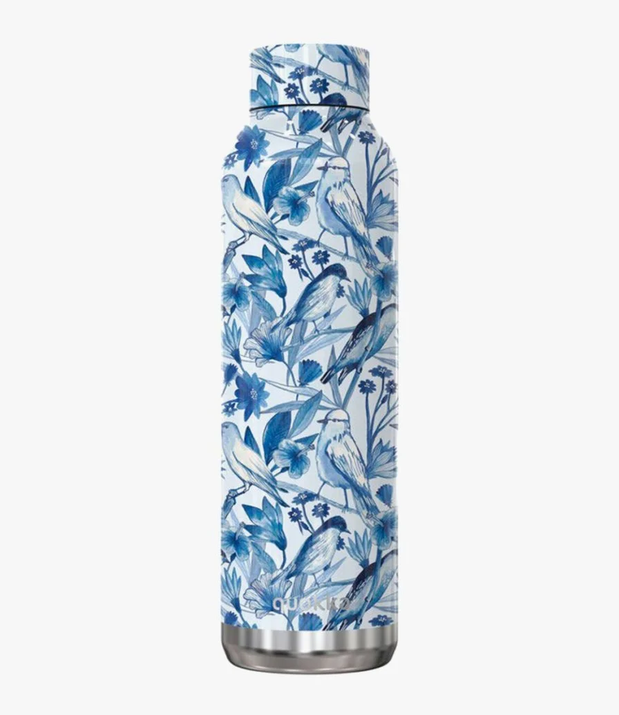 Blue Sparrow Thermal Bottle and Notebook Bundle