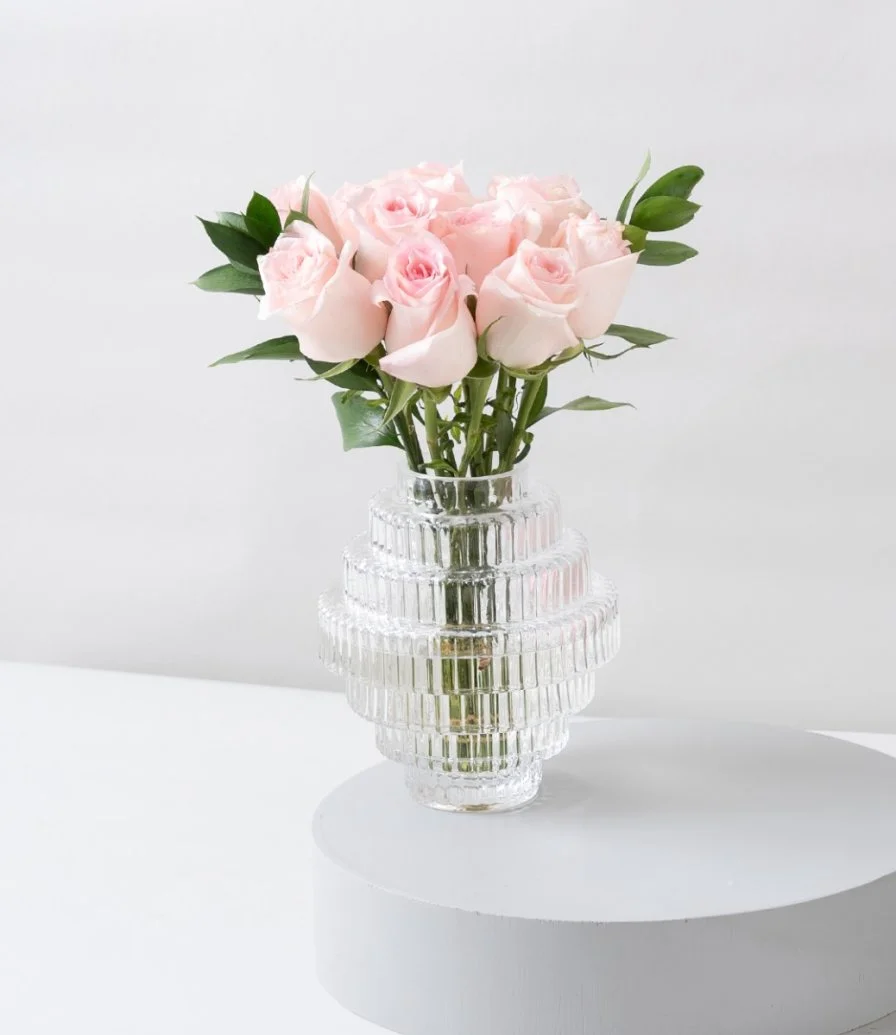 Blushing Grace Flower Arrangement