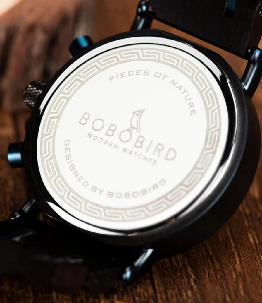 Bobo Bird Wooden Watch - Blue