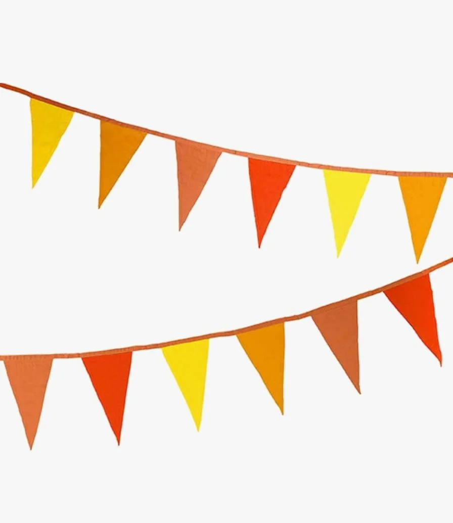 Boho Fabric Bunting 3meters by Talking Tables