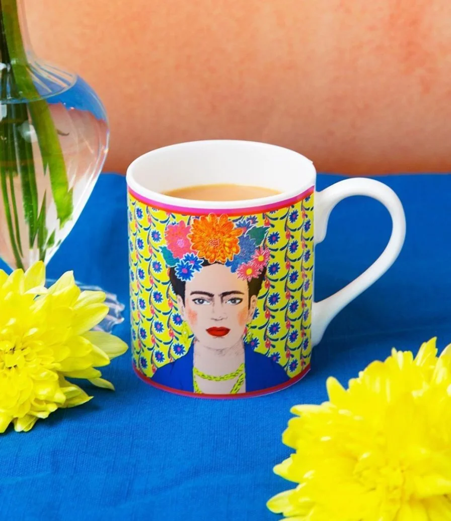 Boho Frida Khalo Mug by Talking Tables