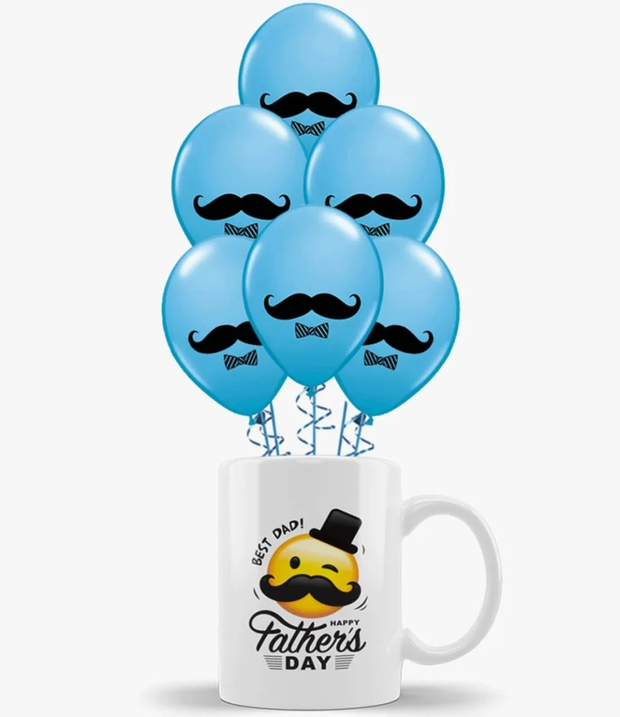 Boss Father's Day Mug & Balloon Bundle