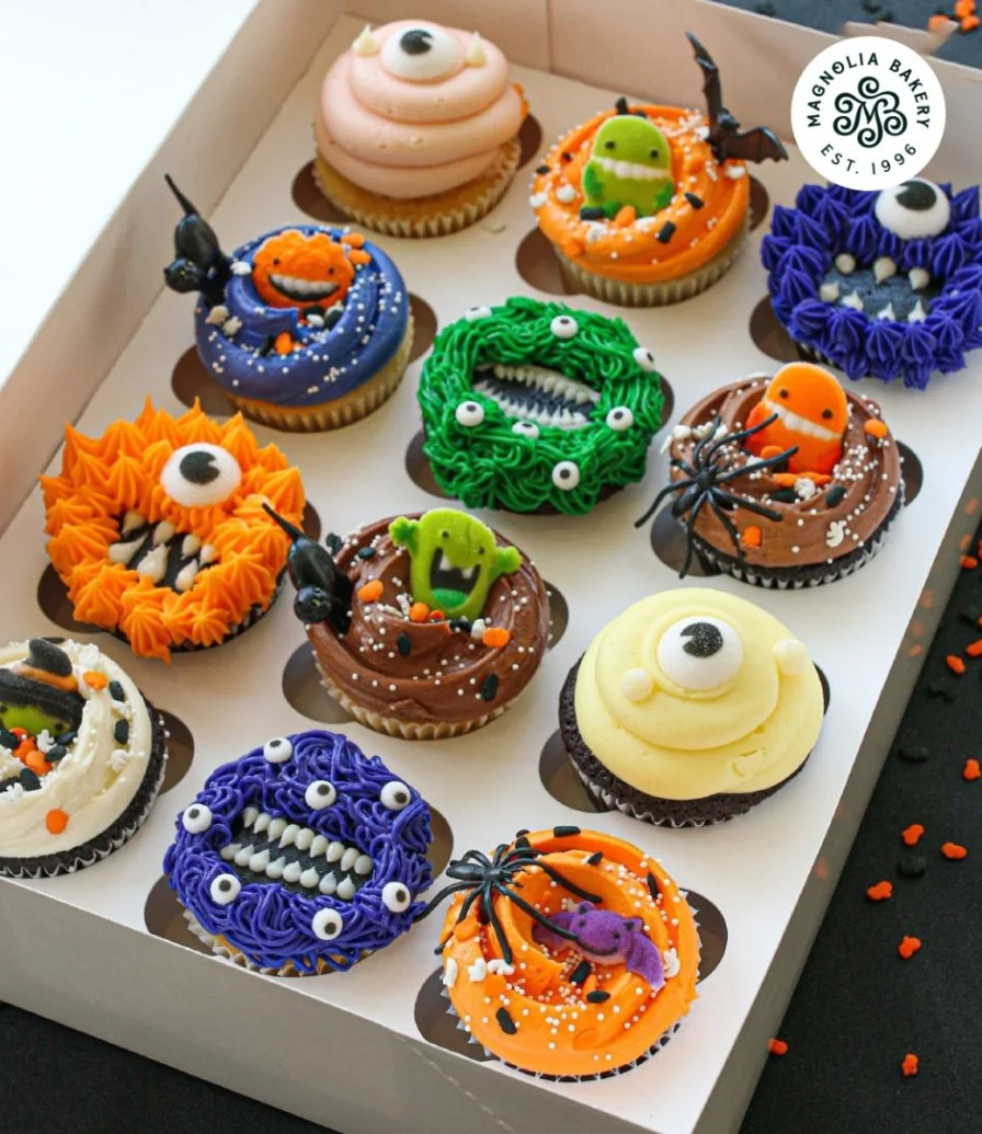 Box of 12 Halloween Cupcake   By Magnolia Bakery