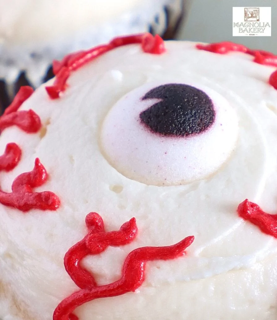 Box of 6 Monster Eye Cupcakes By Magnolia Bakery