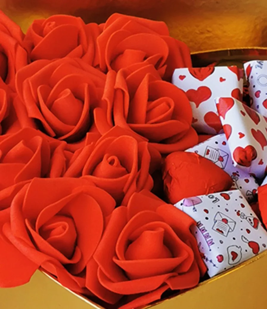 Box of Chocolates and Roses by Éclat