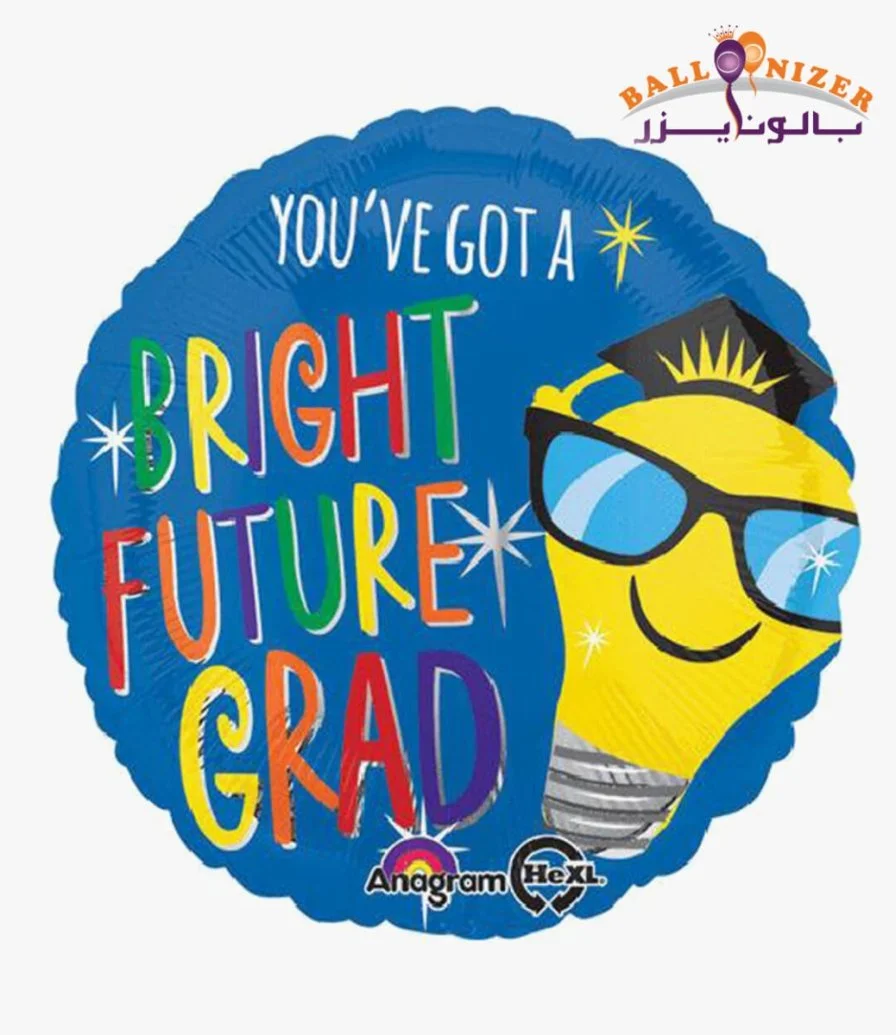 Bright Future Grad Foil Balloon