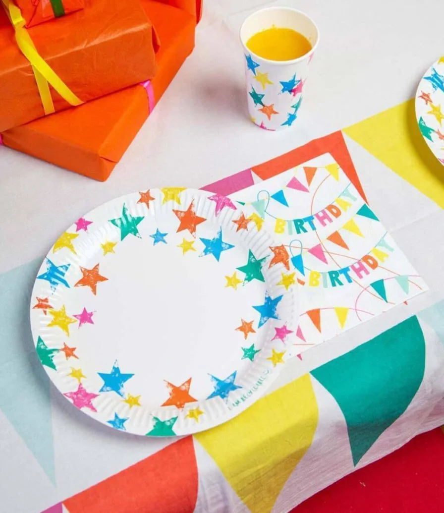 Bright Stars Eco-friendly Party Napkin 21pc Pack by Talking Tables