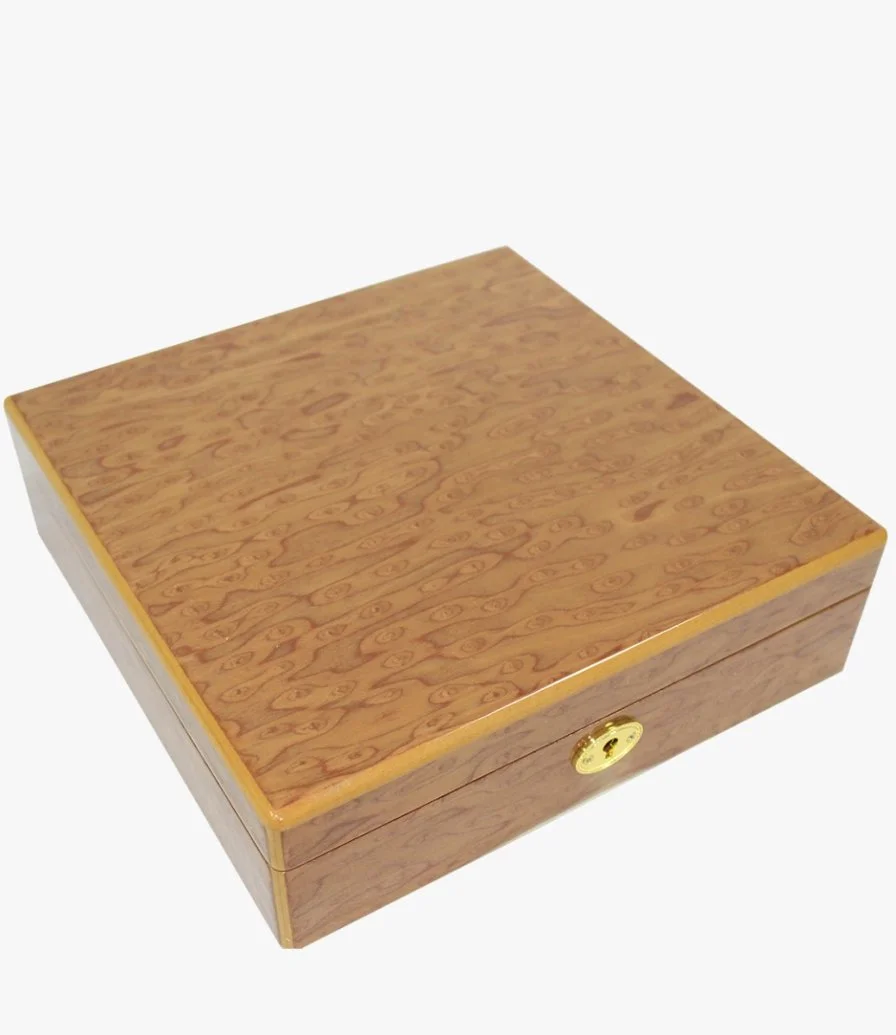 Brown Wooden Date Box