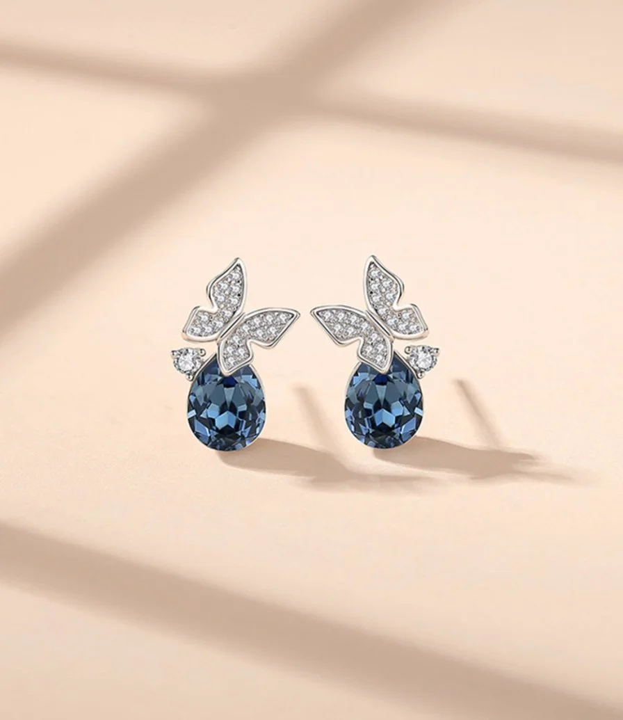 Butterfly earrings by La Flor