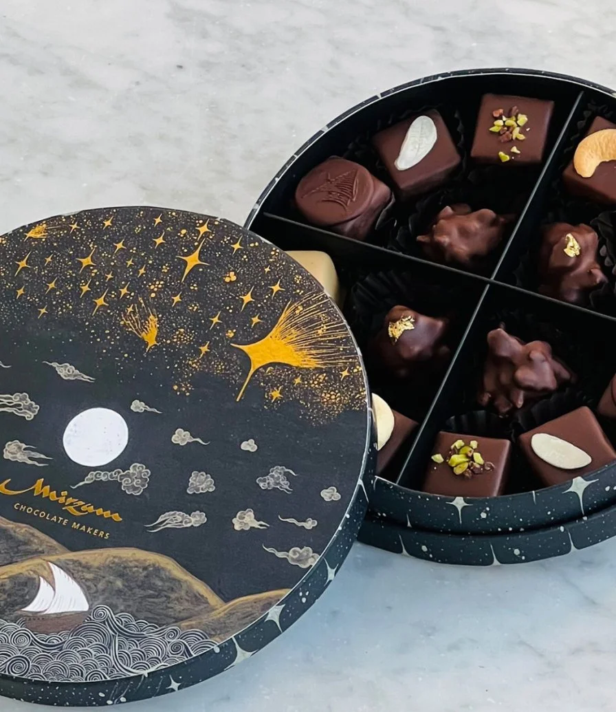 By The Stars Truffle Box of 16 by Mirzam