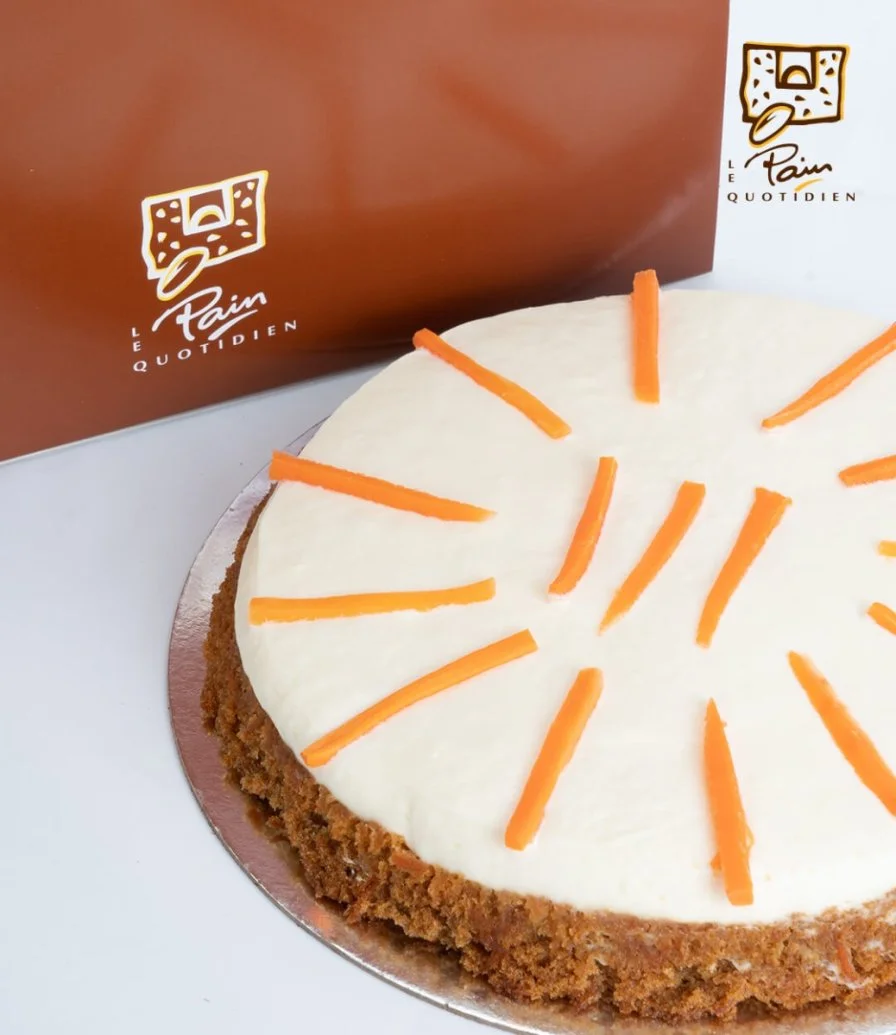 Carrot & Pineapple Cake by Le Pain Quotidien