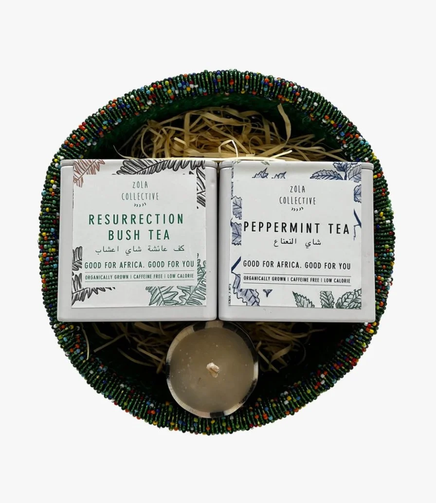 Calming tea basket By The Zola Collective