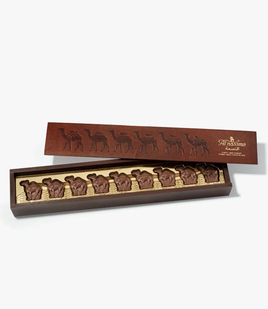 Camel Milk Chocolate Wooden Box