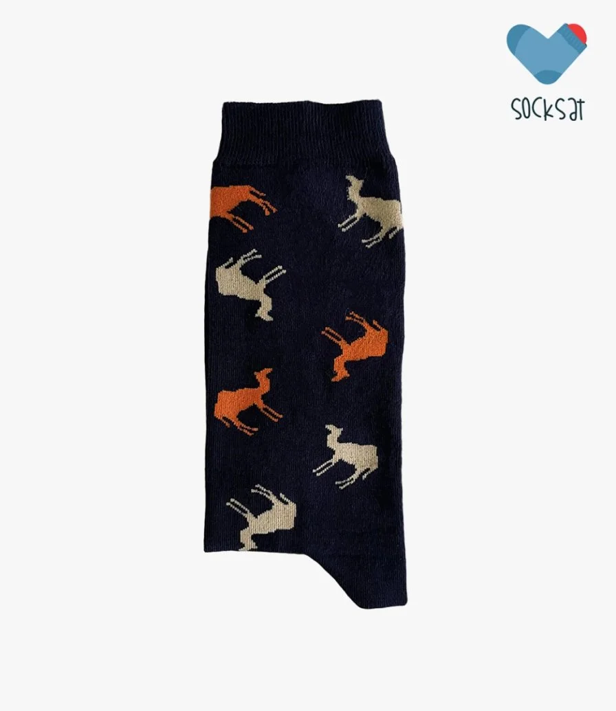 Camels Socks by Socksat  (Men) 2 Pairs 