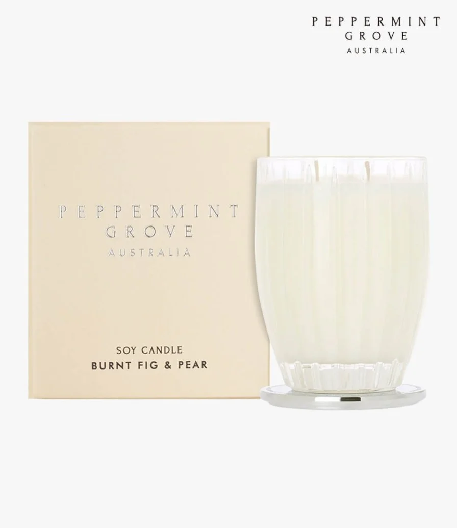 Burnt Fig & Pear 200g Candle