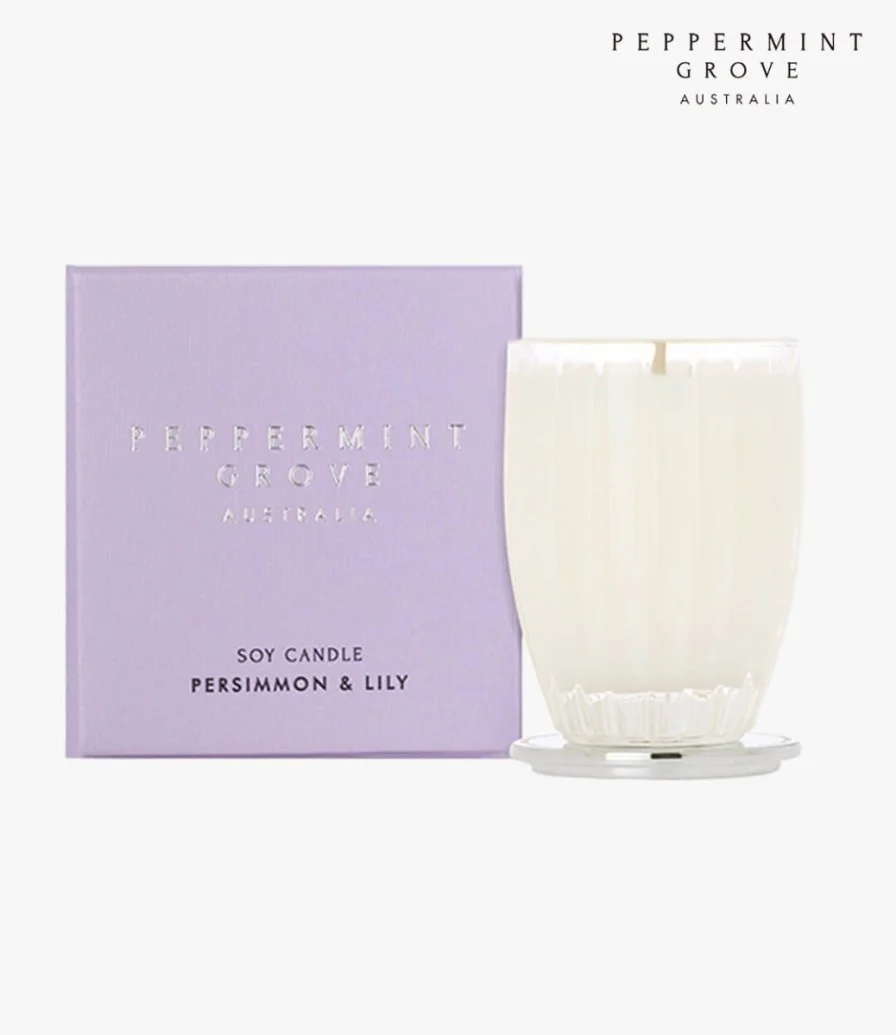 Candle 60g -Persimmon and Lily