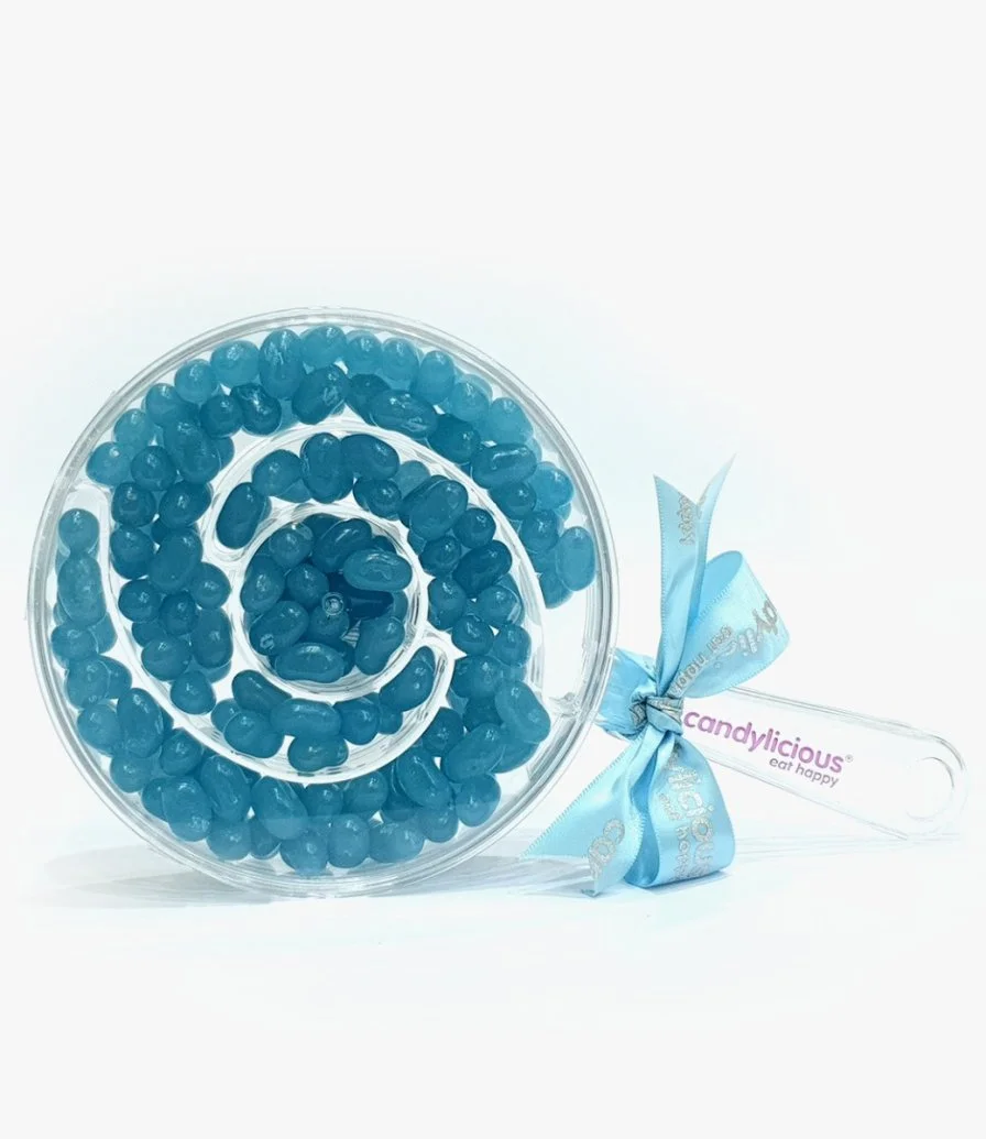 حلوى الجيلي الأزرق من كانديليشوس