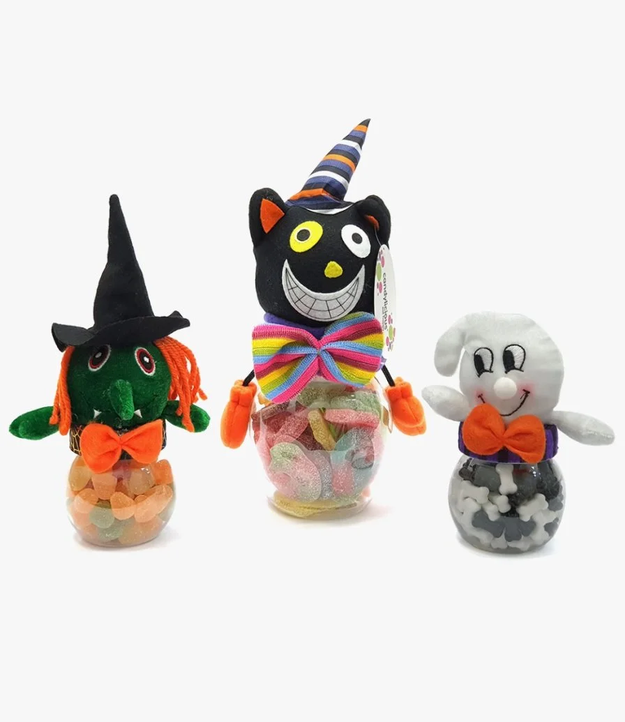 Candylicious Creepy-Friendly Jars with Candies 640g