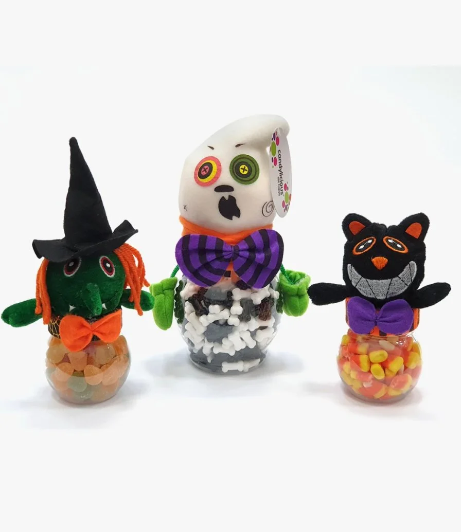 Candylicious Creepy Monsters Jars with Candies 640g