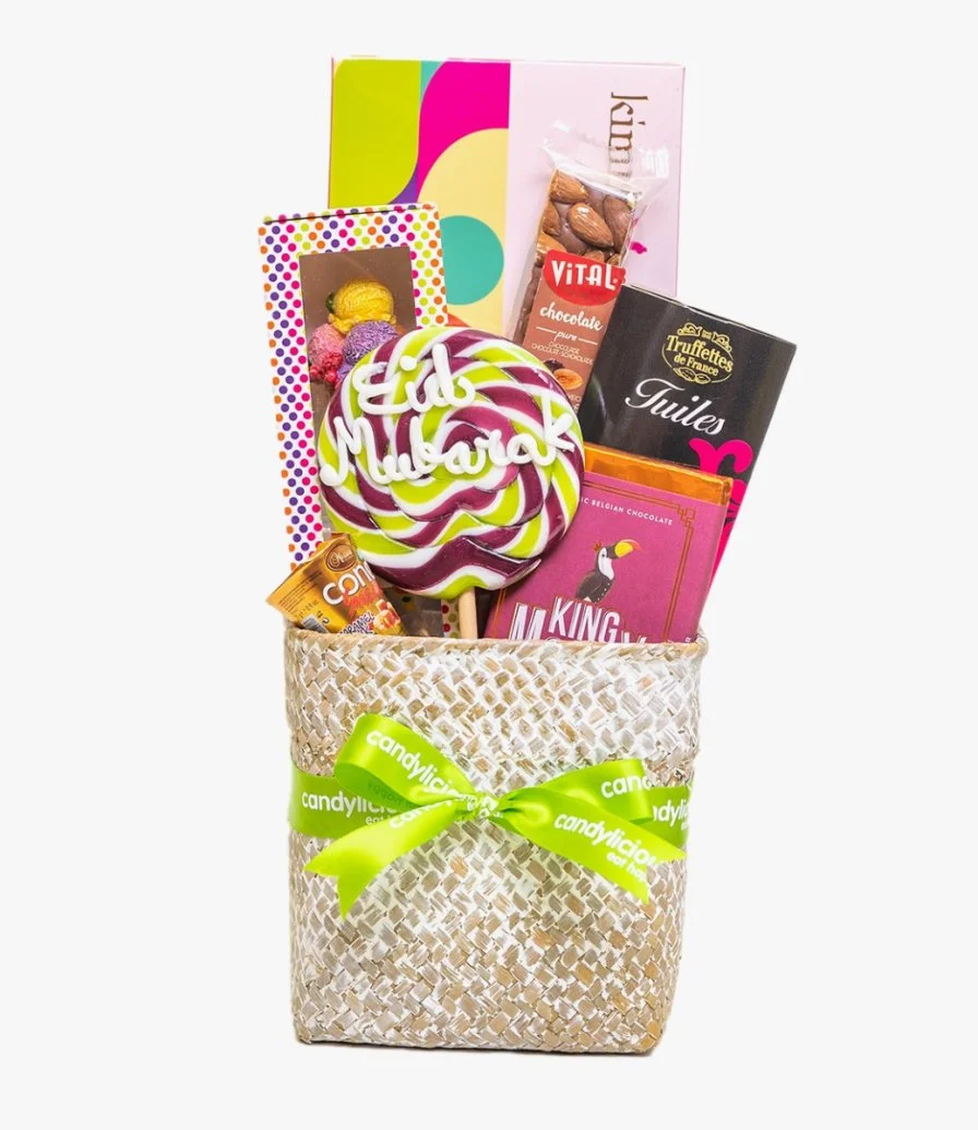 Candylicious Eid Basket Gift Pack - Medium
