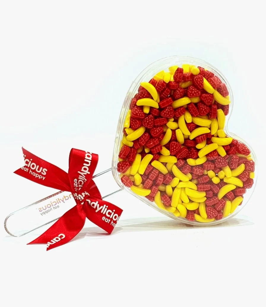 Candylicious Heart Lolli Mixed Candy Treats 