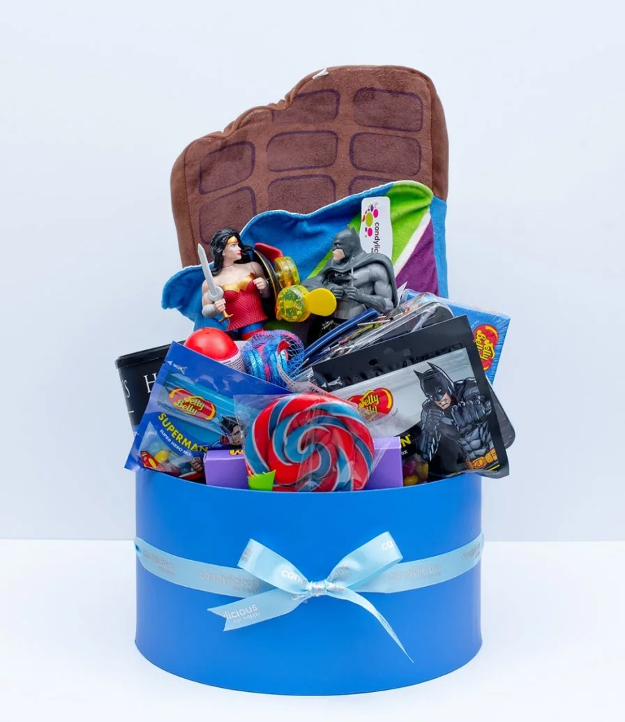 Candylicious Justice League Extra Large Hamper