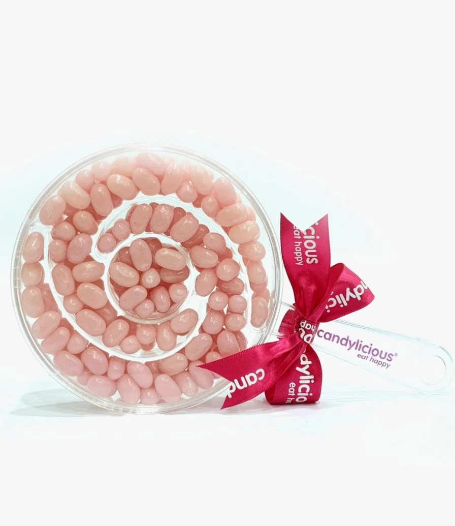 حلوى الجيلي الوردي من كانديليشوس