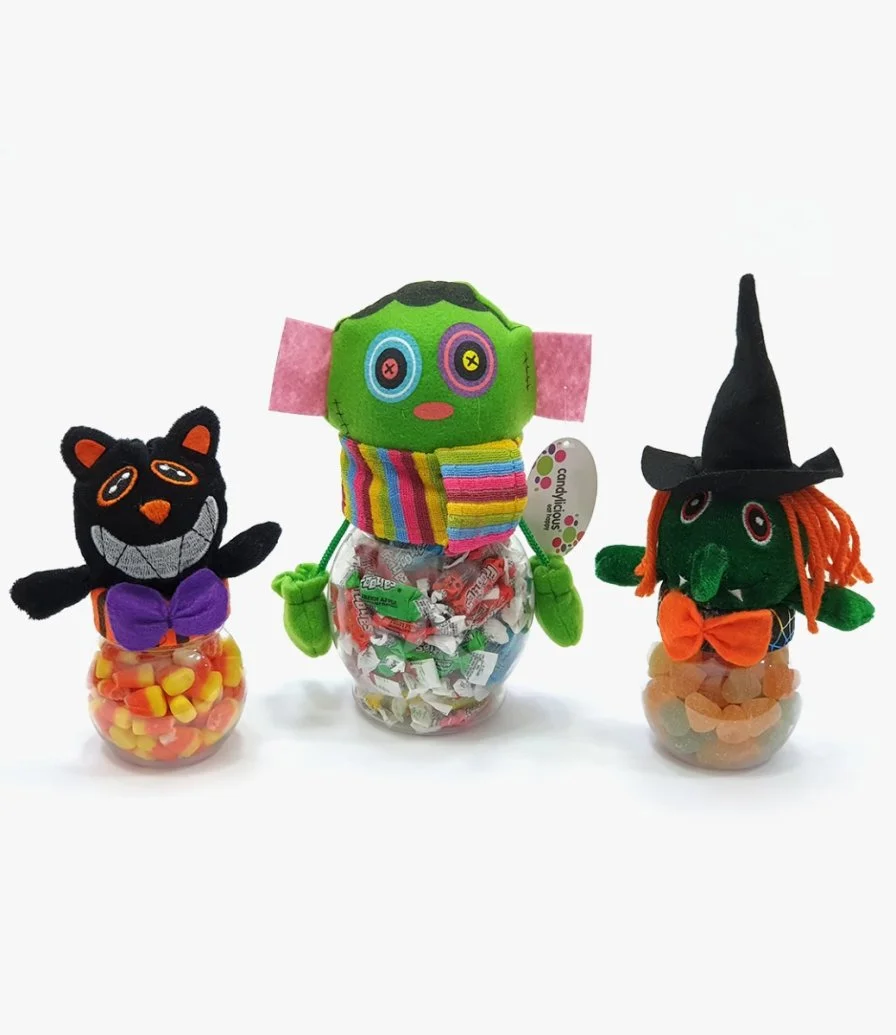 Candylicious Scary Monsters Jars with Candies 640g