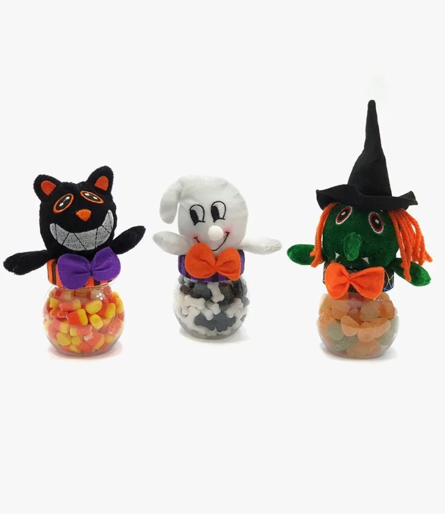 Candylicious Spooky Mini Jars with Candies 420g
