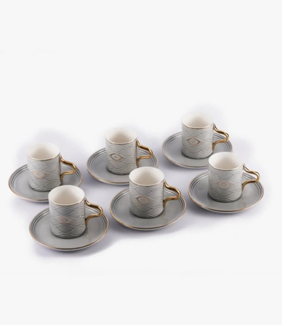 Cappuccino Set - Ikram - Grey