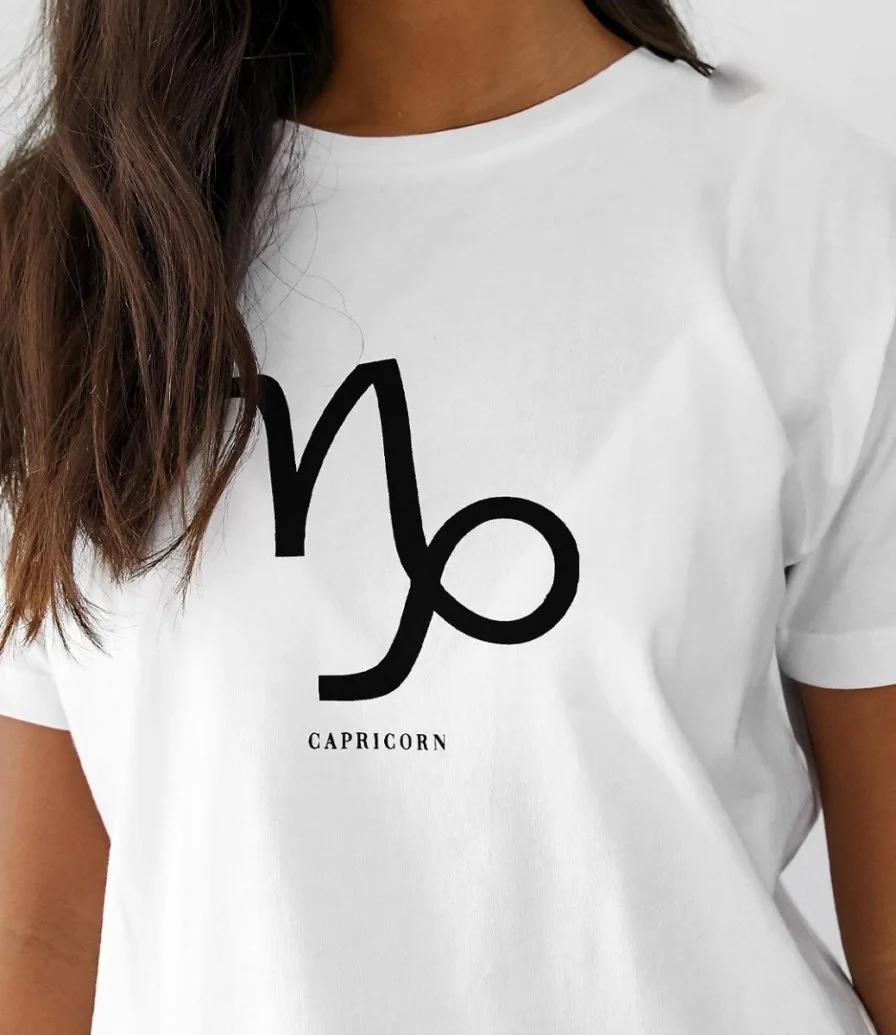 Capricorn Horoscope Sign Tshirt