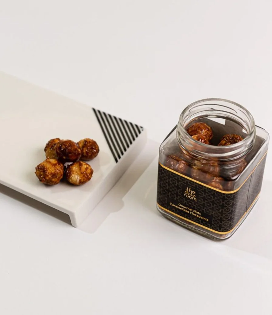 Caramelized Macadamia Nut Jar by The Date Room
