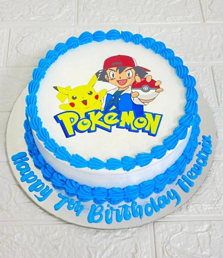 Cartoon Character Photo Cake by Celebrating Life Bakery