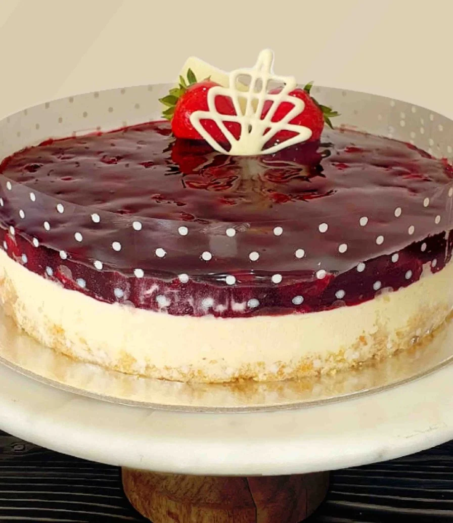 Cherry Cheesecake by Miss J Cafe